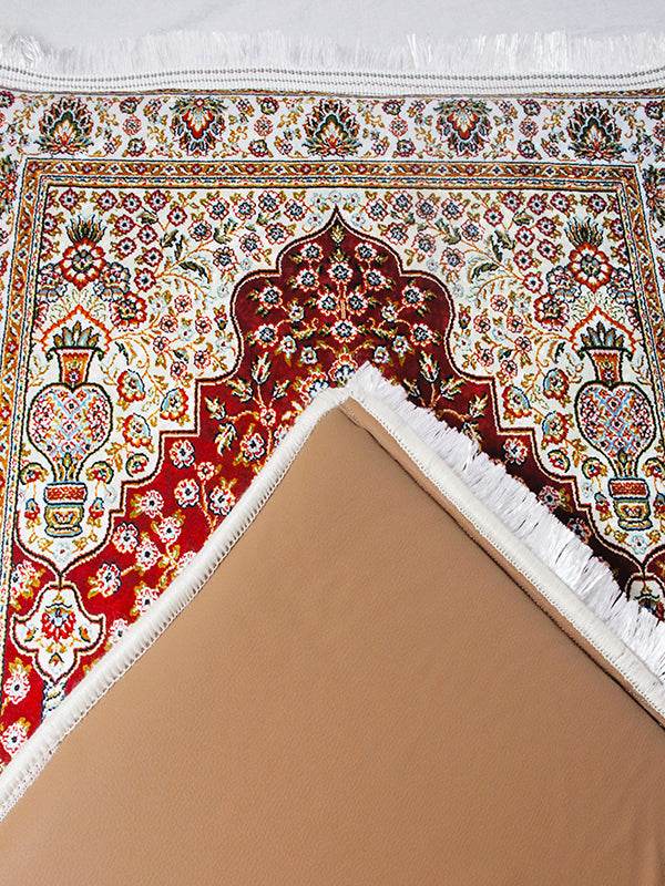 Tebriz Desenli İsme Özel 3 CM Süngerli Ortopedik Seccade - Carpetella