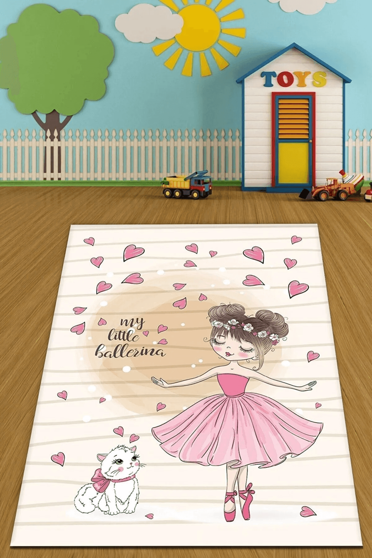 Dijital Baskılı Çocuk Halısı - Carpetella