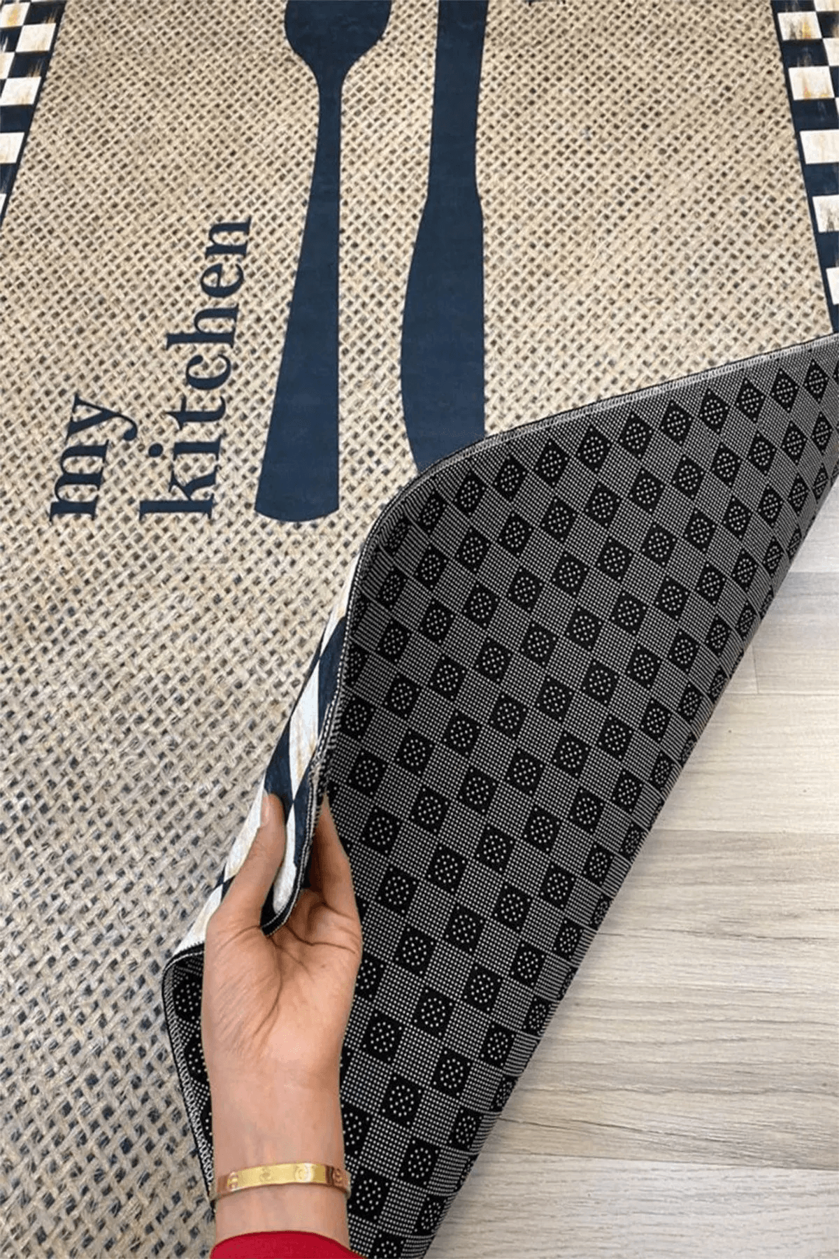 Dijital Baskılı Mutfak Halısı - Carpetella