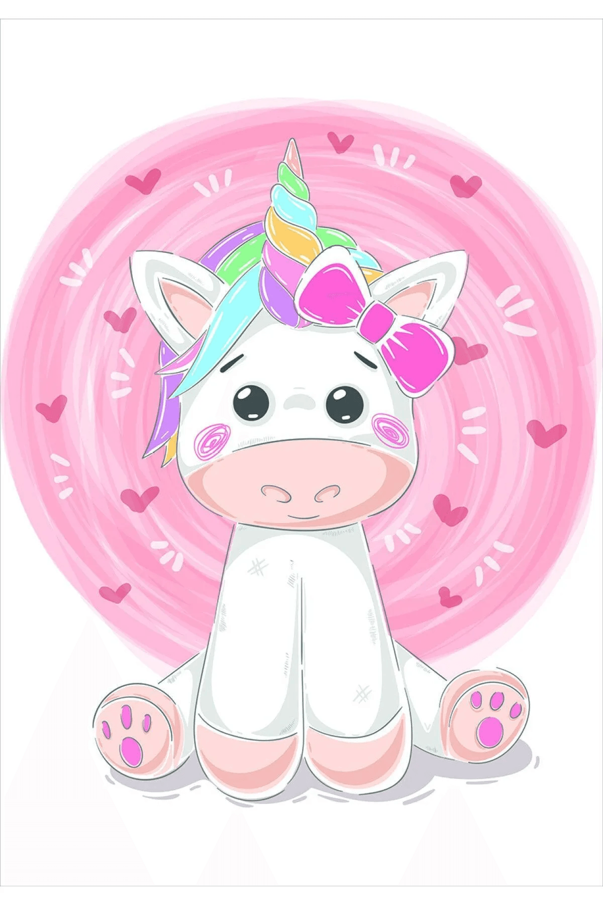 Çocuk Halısı Çocuk Odası İçin Renkli Pamuk Halı - Carpetella