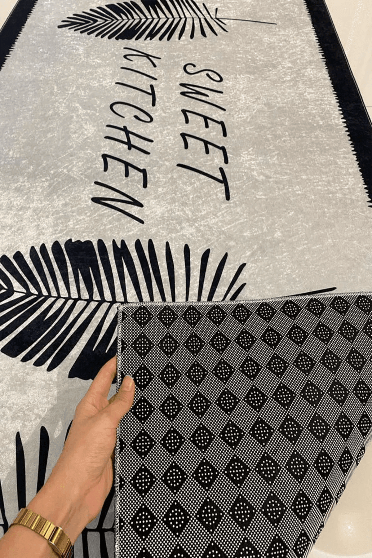 Dijital Baskılı Mutfak Halısı - Carpetella