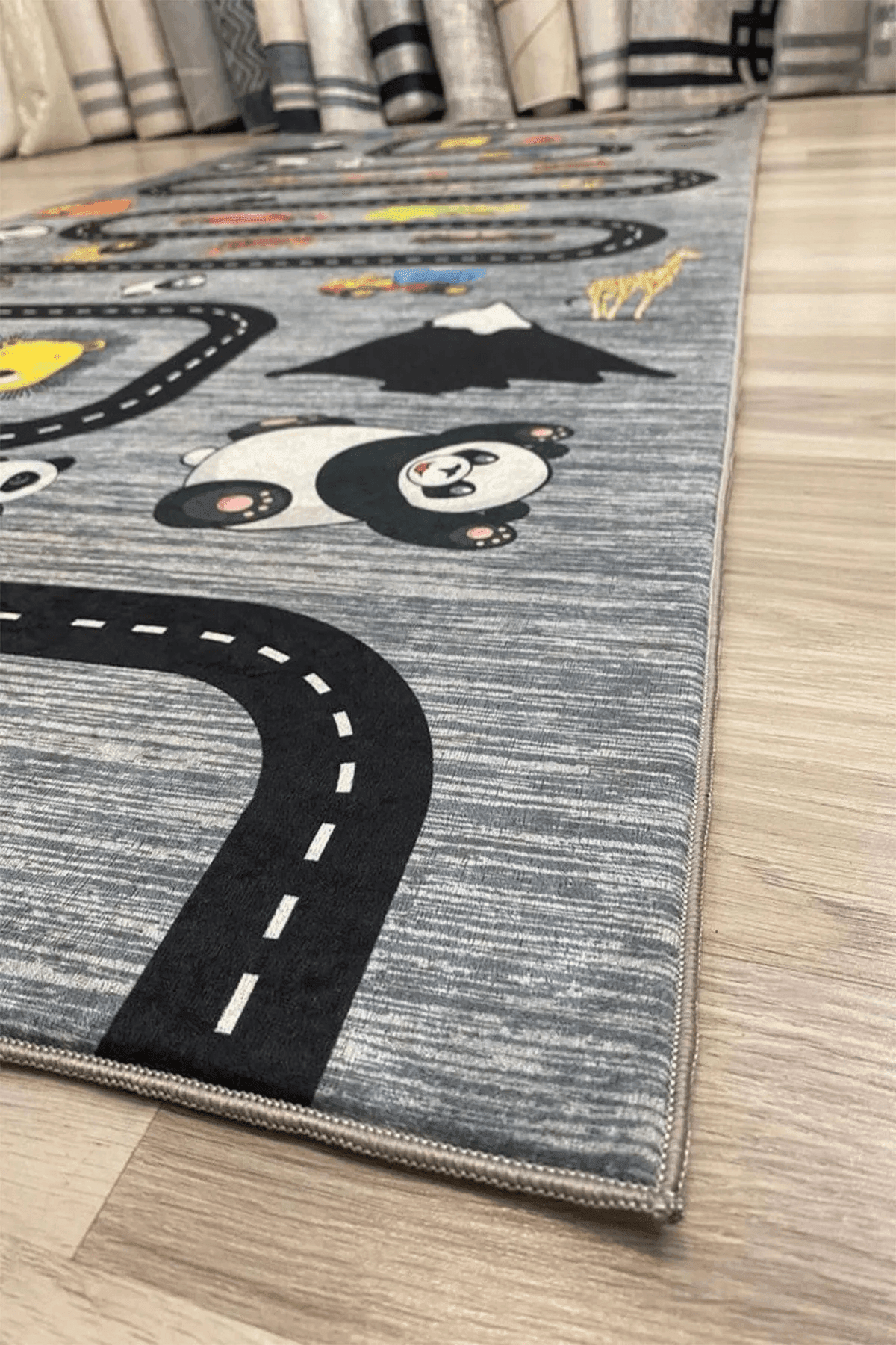 Çocuk Halısı Çocuk Odası İçin Renkli Pamuk Halı - Carpetella