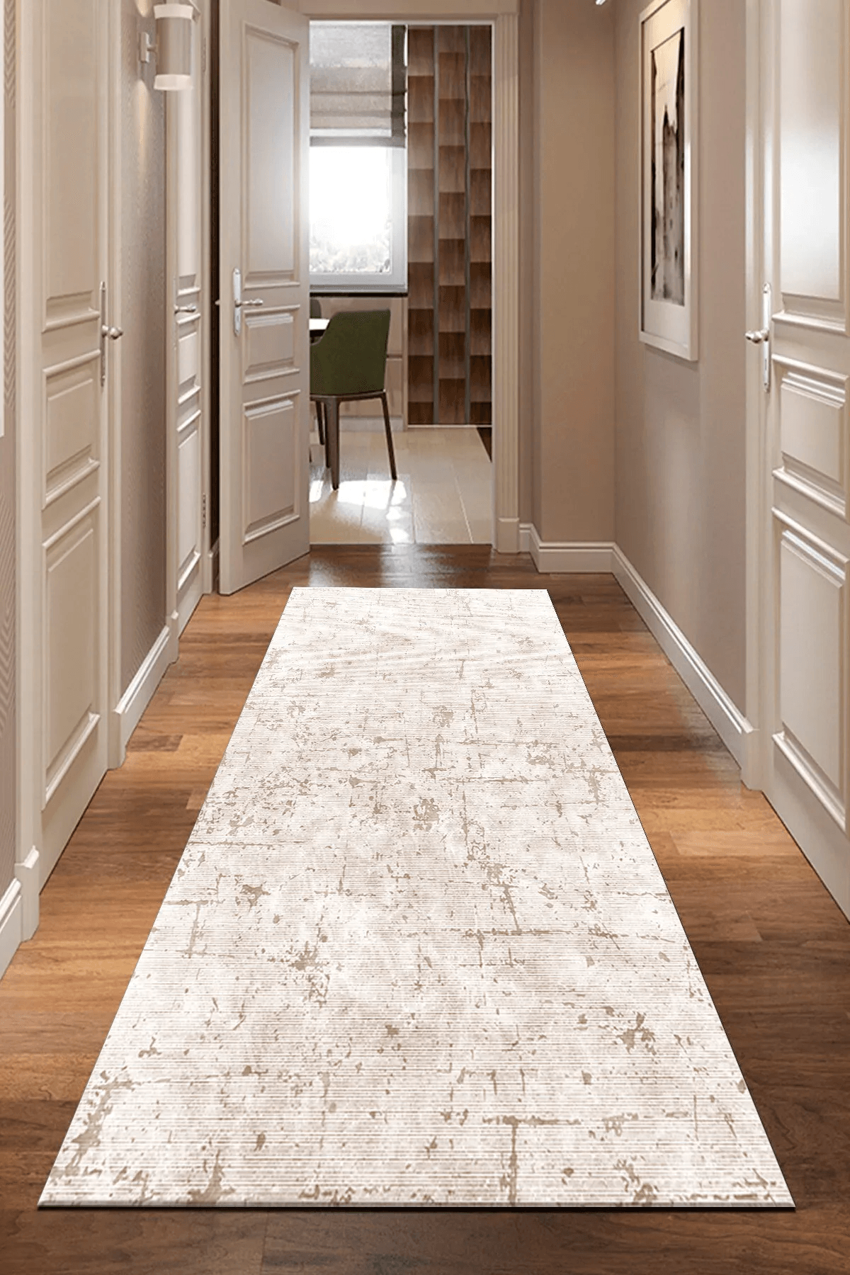 Yolluk Koridor Halısı Dijital Baskılı Tüy Tutmaz Yolluk - Carpetella