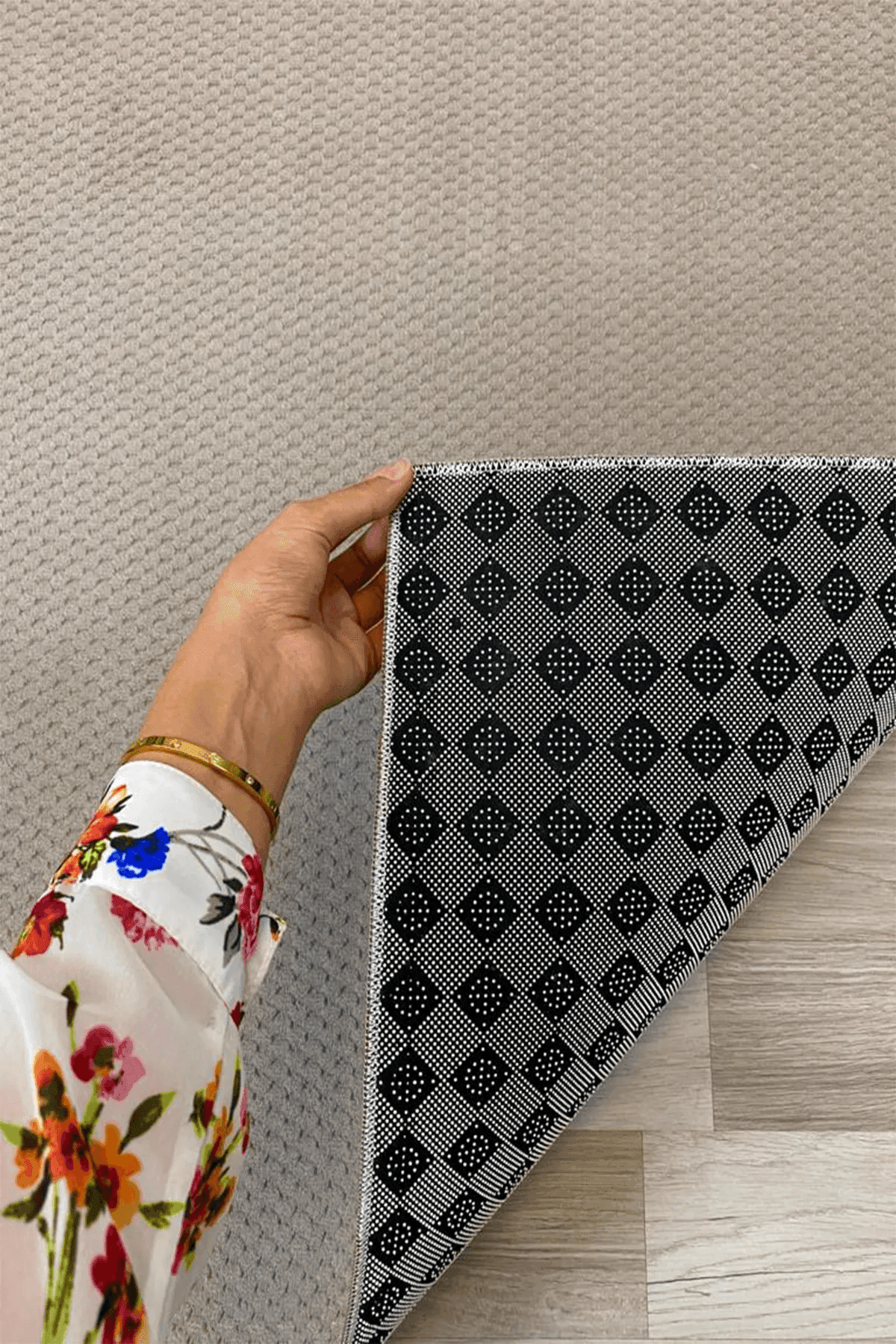 Dokuma Halı Keçe Tabanlı Düz Renkli - Carpetella