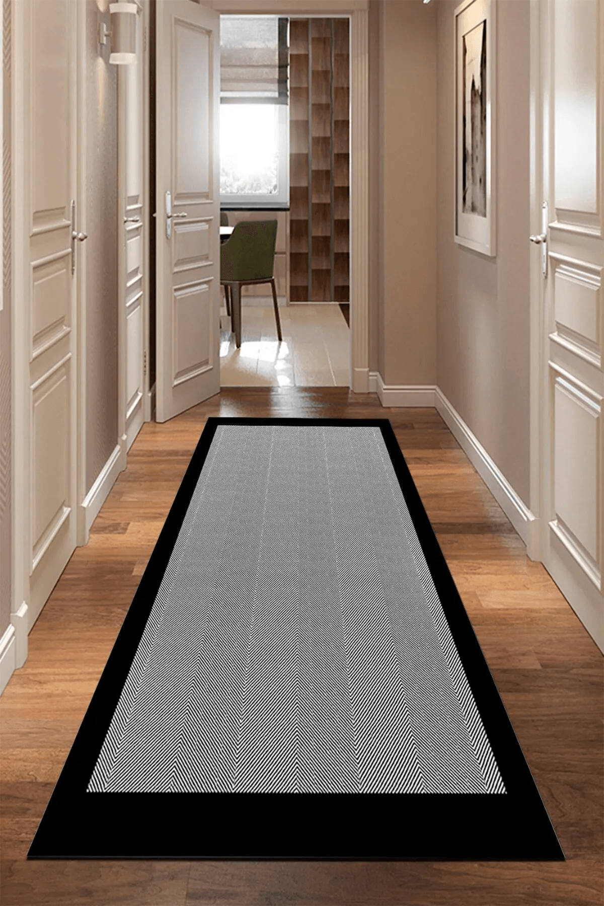 Yolluk Koridor Halısı Dijital Baskılı Tüy Tutmaz Yolluk - Carpetella