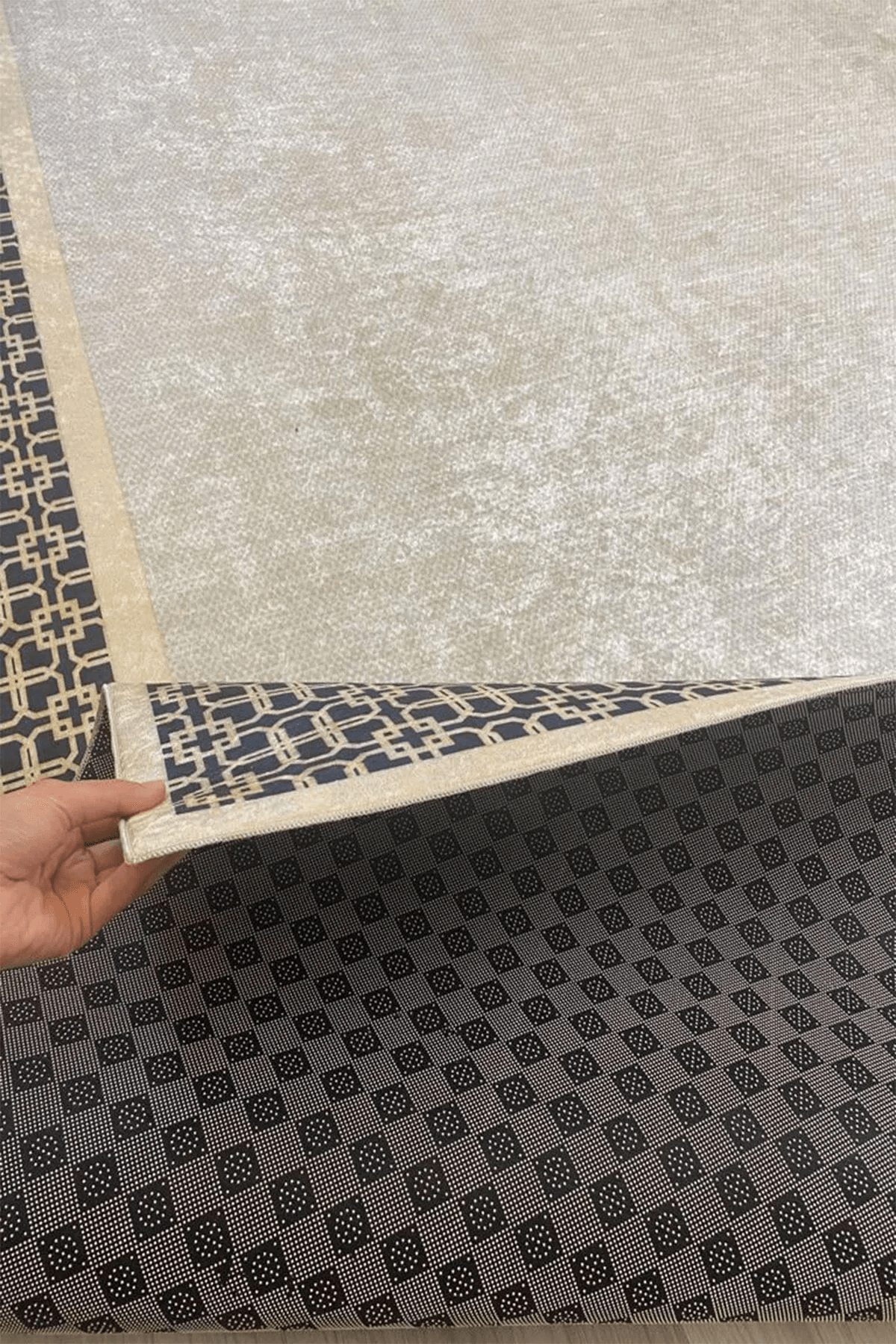 Salon Halısı Dijital Baskılı Antibakteriyel Halı - Carpetella