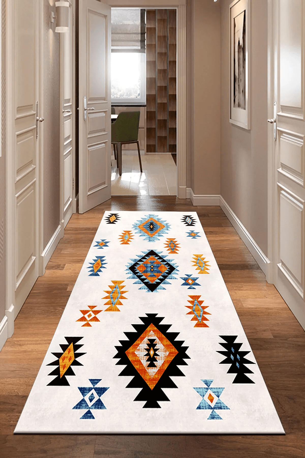 Yolluk Koridor Halısı Dijital Baskılı Tüy Tutmaz Yolluk - Carpetella