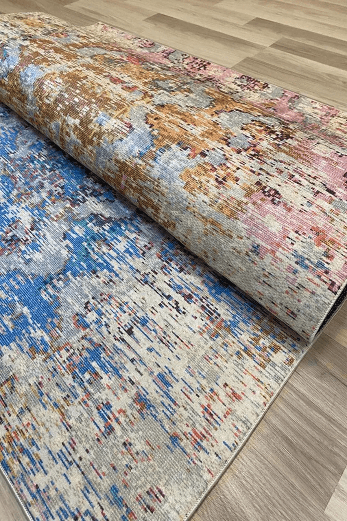 Salon Halısı Dijital Baskılı Antibakteriyel Halı - Carpetella