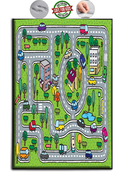 Play Mat Childeren Kids Rug Carpet for Safety Soft Foam Padded Home Decor Carpet