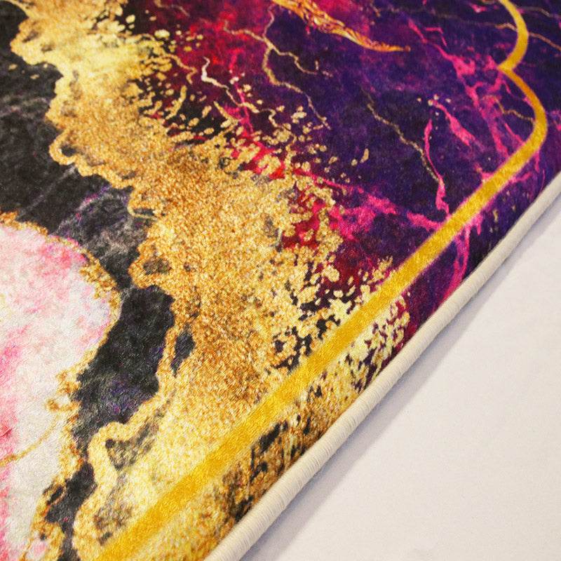 Mor Gold İsme Özel 3 CM Süngerli Ortopedik Seccade - Carpetella