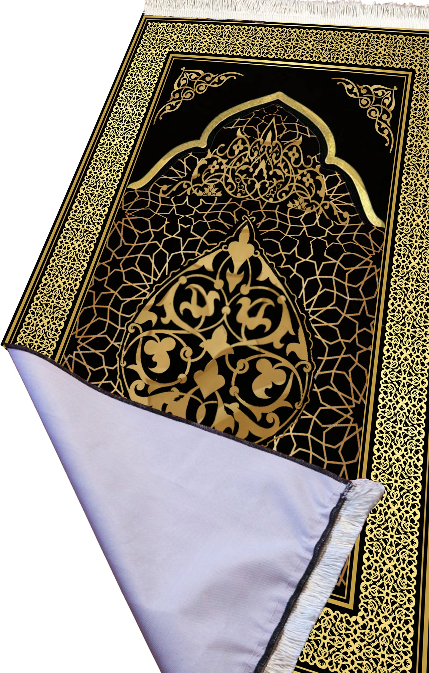 Light Slim Prayer Rug Foldable Janamaz Muslim Sejadah Islamic Gift