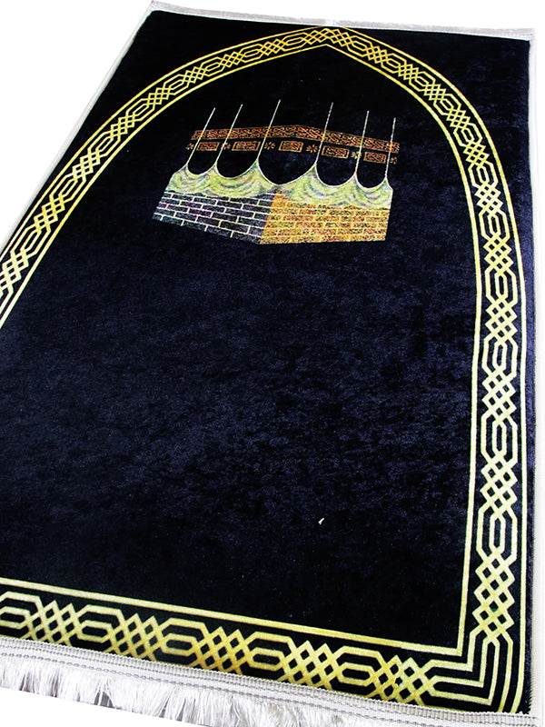 Kabe Bordür Kadife Ortopedik Seccade - İsme Özel 3 CM Süngerli - Carpetella