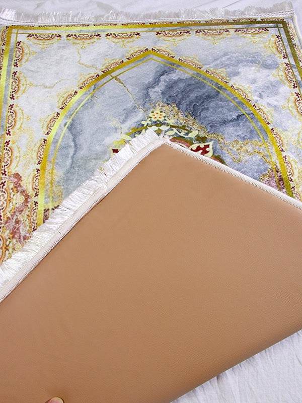 İsme Özel 3 CM Süngerli Ortopedik Seccade – Kaymaz Kadife 70x120cm - Carpetella