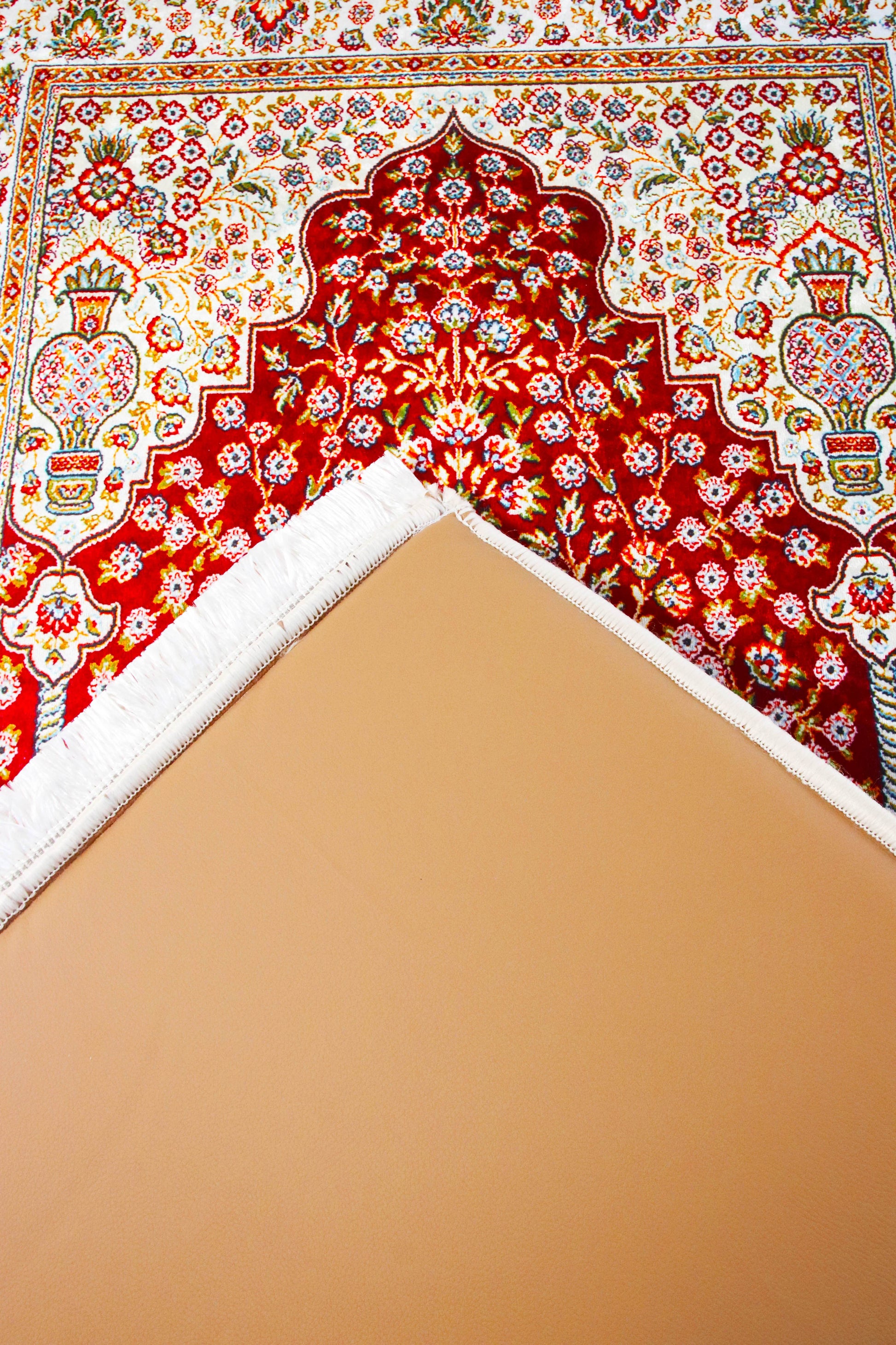 Tebriz Desenli İsme Özel 3 CM Süngerli Ortopedik Seccade - Carpetella