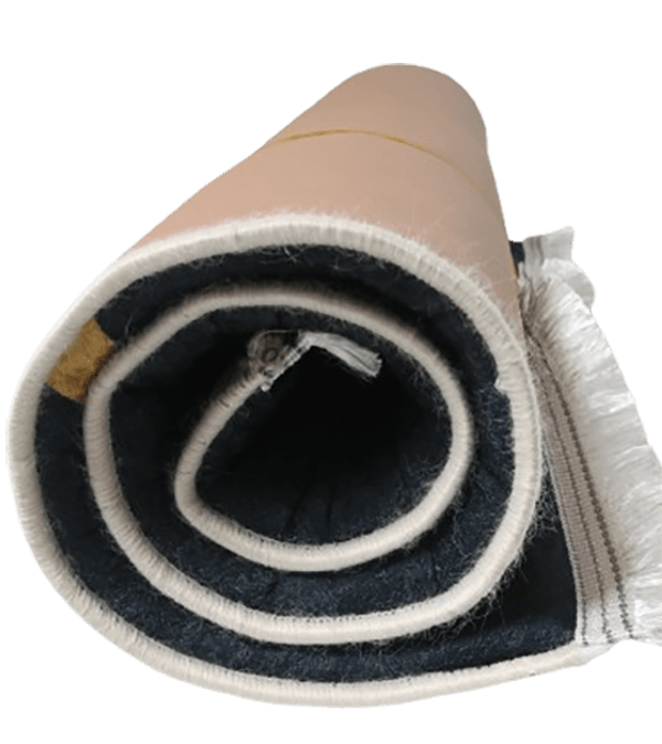 Siyah Sade İsme Özel 3 CM Süngerli Ortopedik Seccade - Carpetella