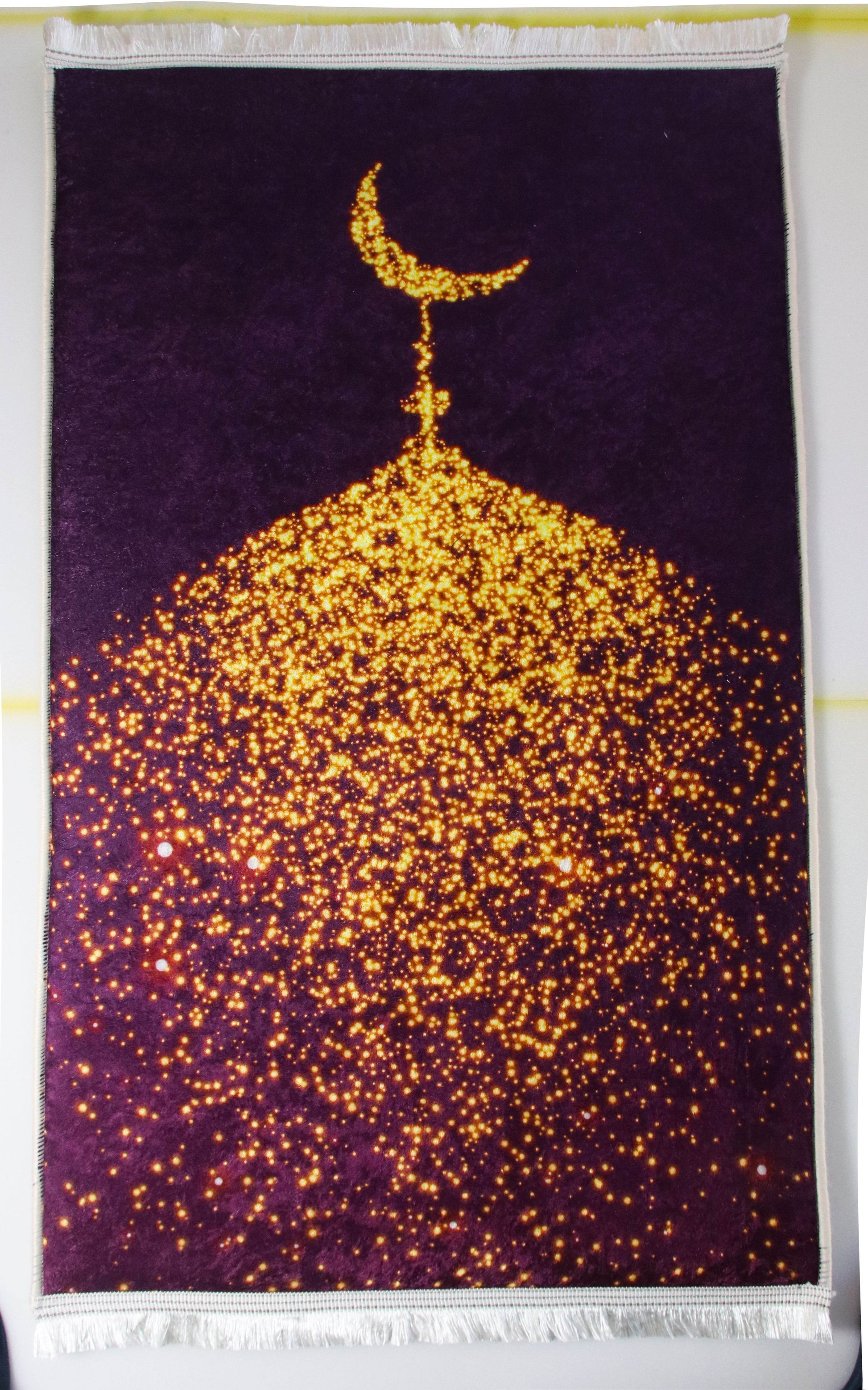 Hilal Mürdüm İsme Özel 3 CM Süngerli Ortopedik Seccade - Carpetella