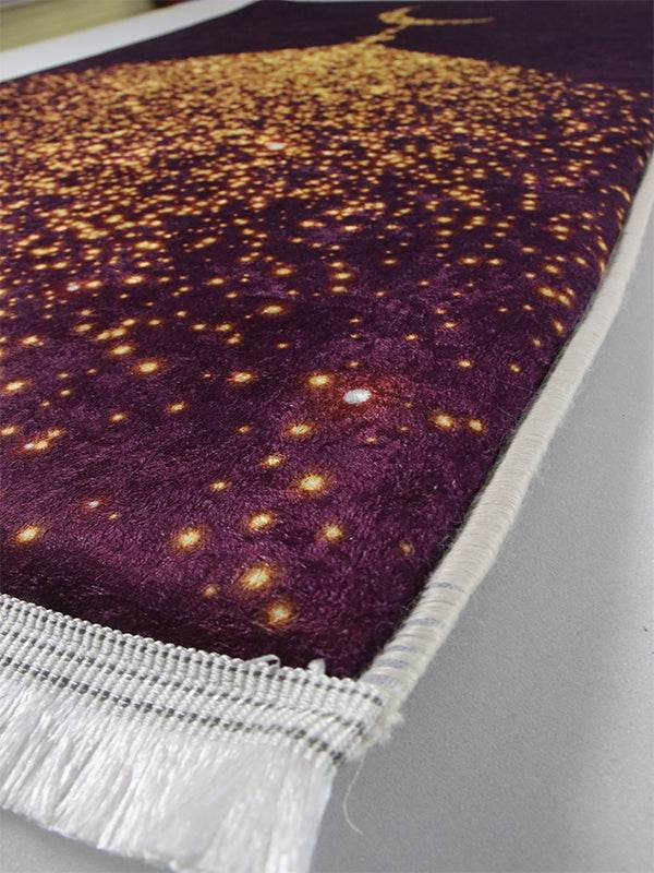 Hilal Mürdüm İsme Özel 3 CM Süngerli Ortopedik Seccade - Carpetella