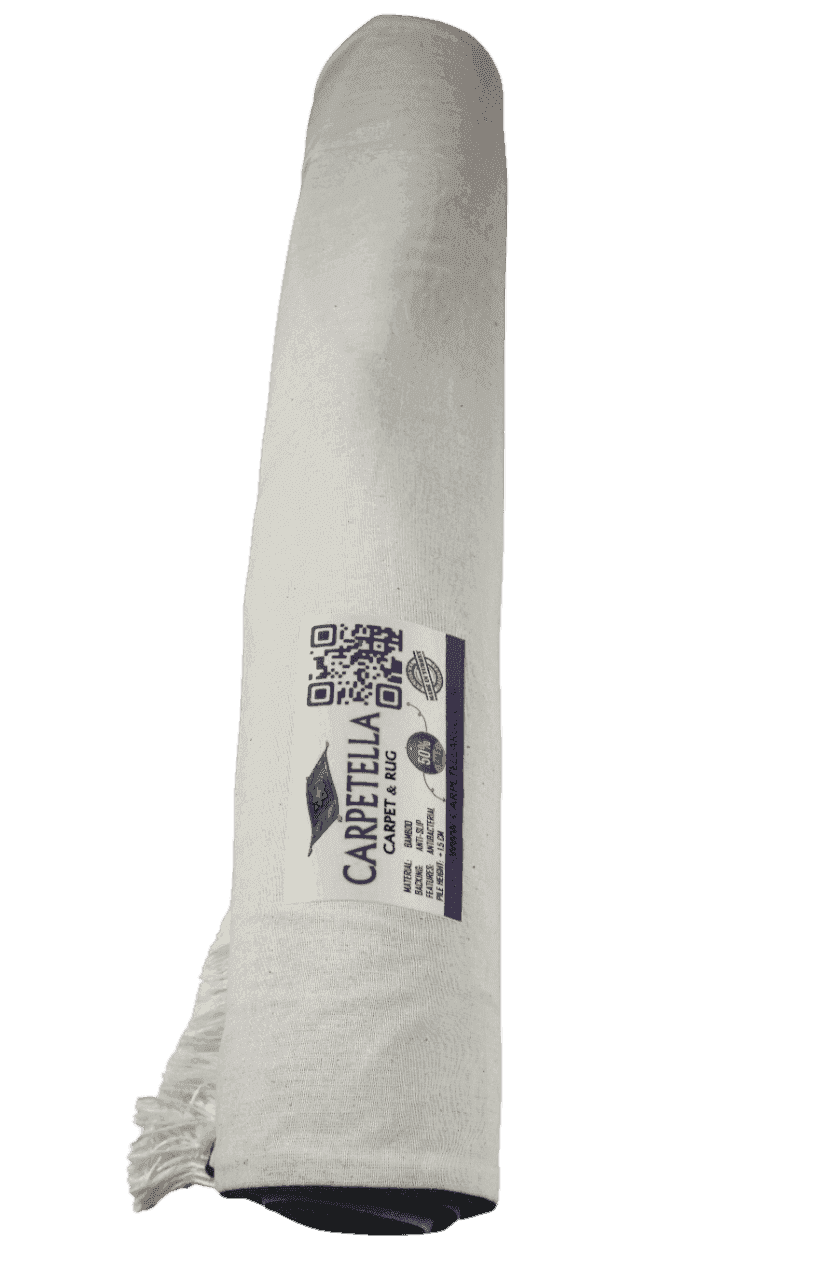 İsme Özel Pembe Keten Astarlı Lüks Seccade - Carpetella