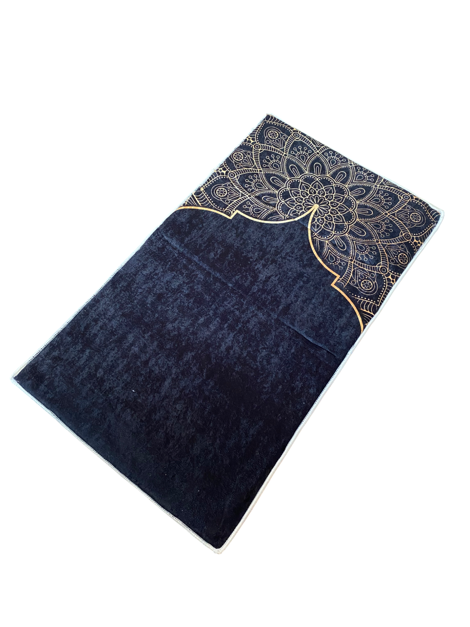 Sırt Destekli Katlanabilir Ortopedik Seyahat Seccade – Süngerli, Diz Ağrıtmaz, Ortopedik