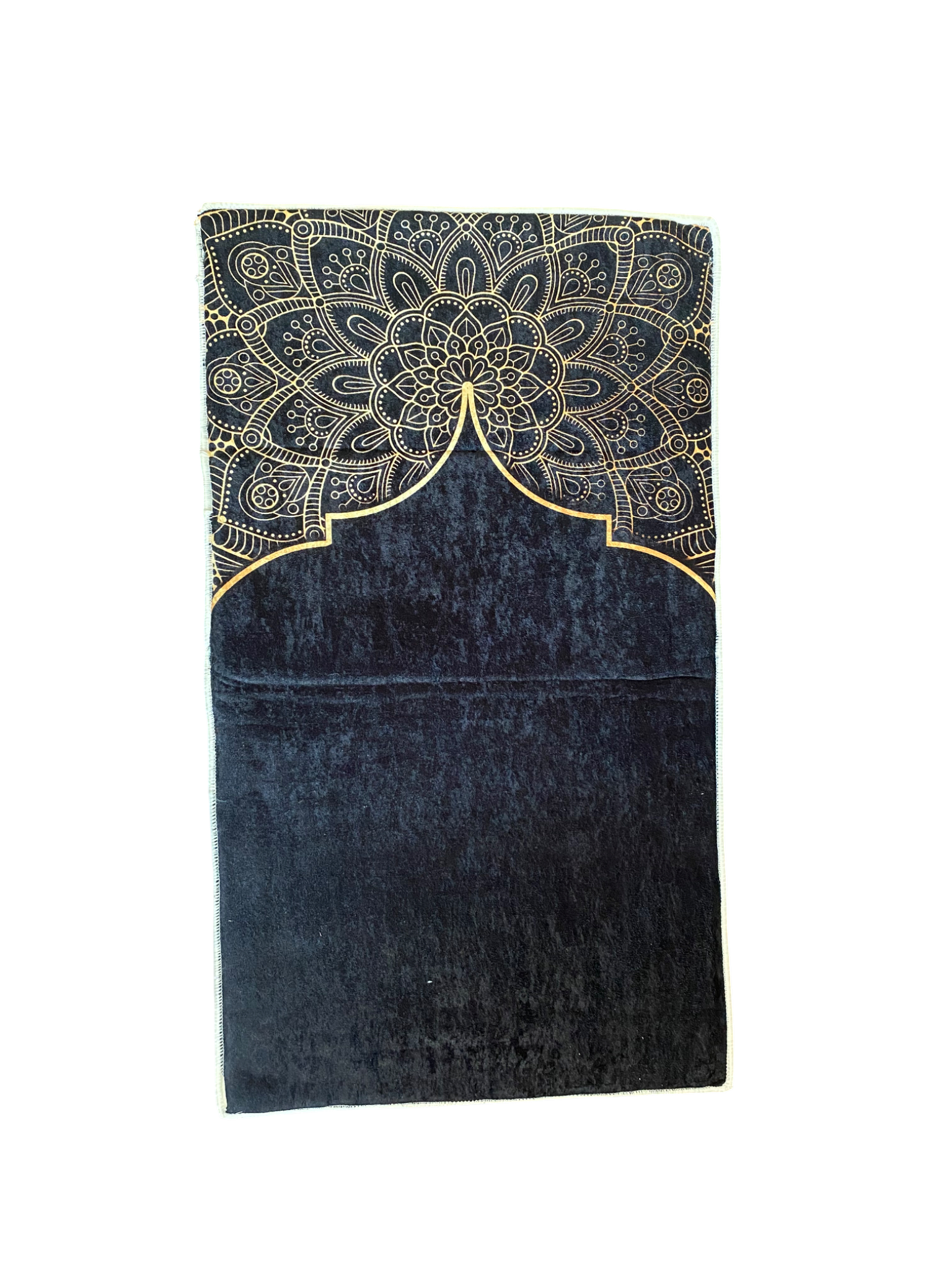 Sırt Destekli Katlanabilir Ortopedik Seyahat Seccade – Süngerli, Diz Ağrıtmaz, Ortopedik