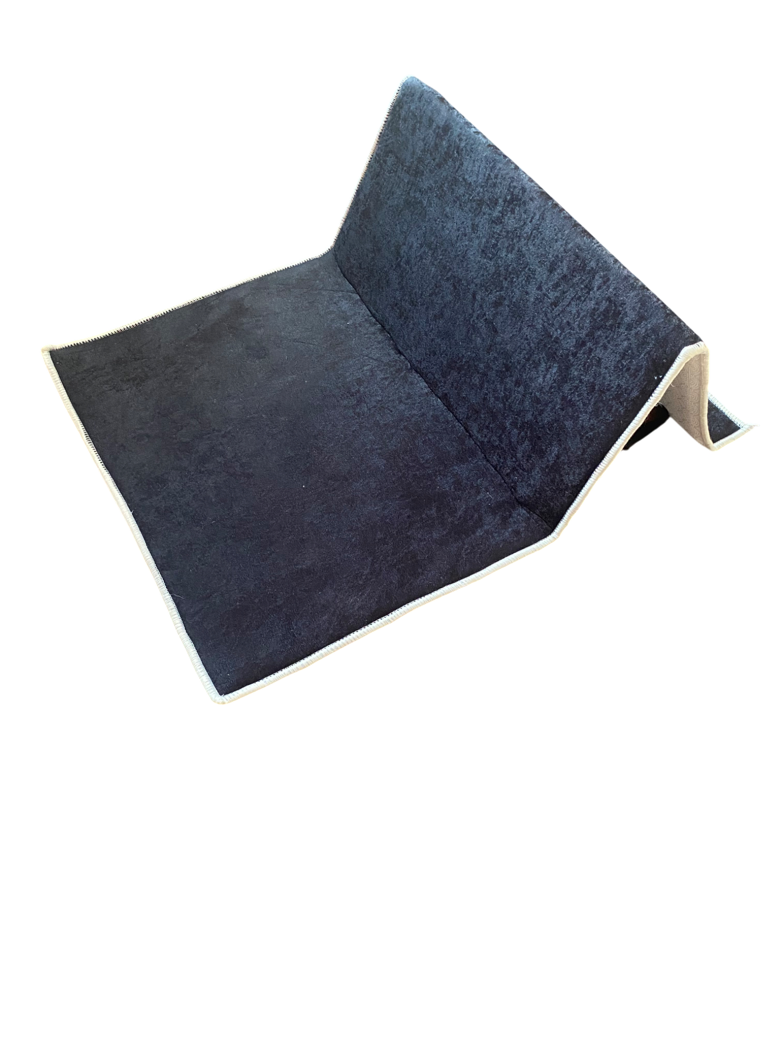 Sırt Destekli Katlanabilir Ortopedik Seyahat Seccade – Süngerli, Diz Ağrıtmaz