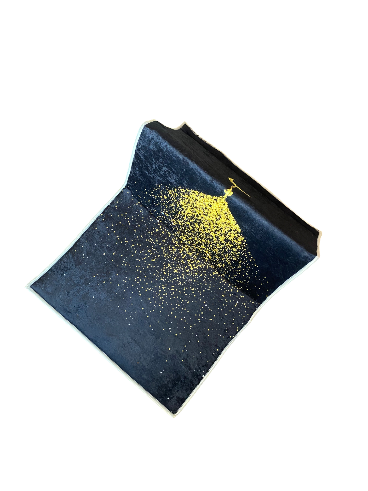 Sırt Destekli Katlanabilir Ortopedik Seyahat Seccade – Süngerli, Diz Ağrıtmaz, Ortopedik