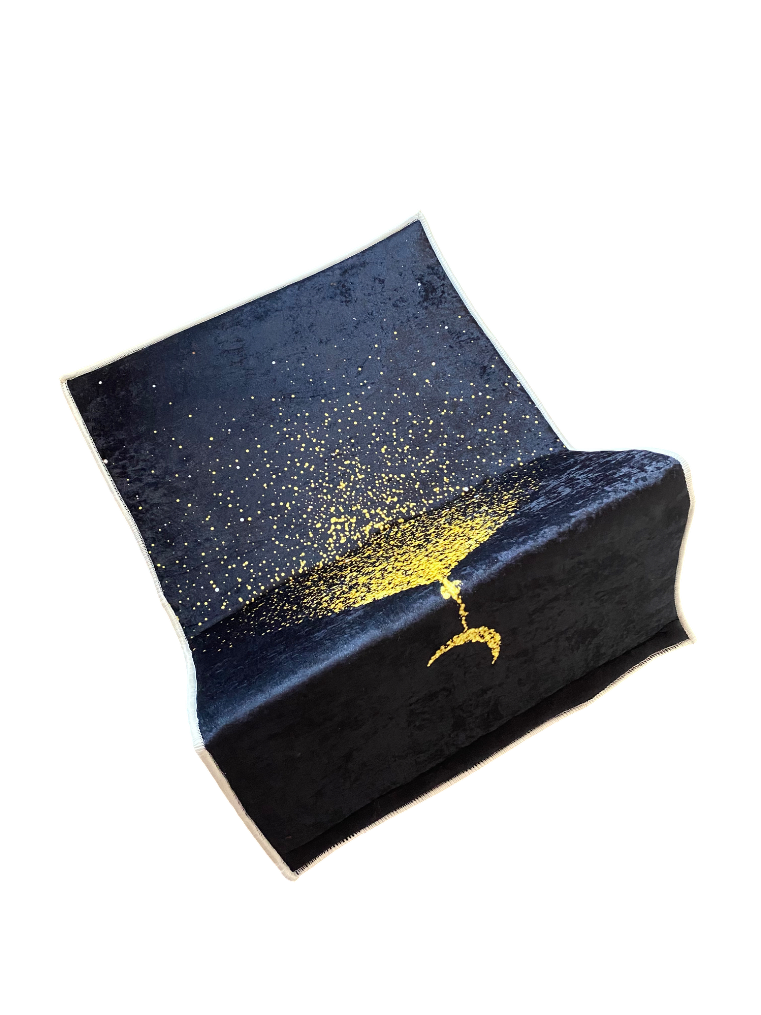 Sırt Destekli Katlanabilir Ortopedik Seyahat Seccade – Süngerli, Diz Ağrıtmaz, Ortopedik