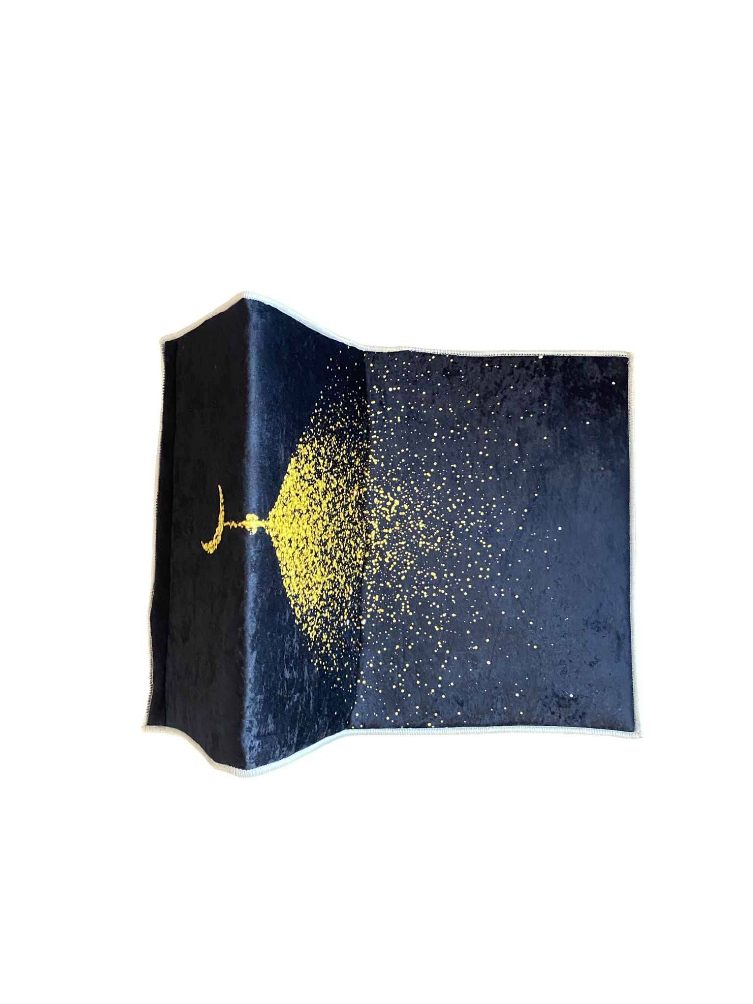 Sırt Destekli Katlanabilir Ortopedik Seyahat Seccade – Süngerli, Diz Ağrıtmaz, Ortopedik