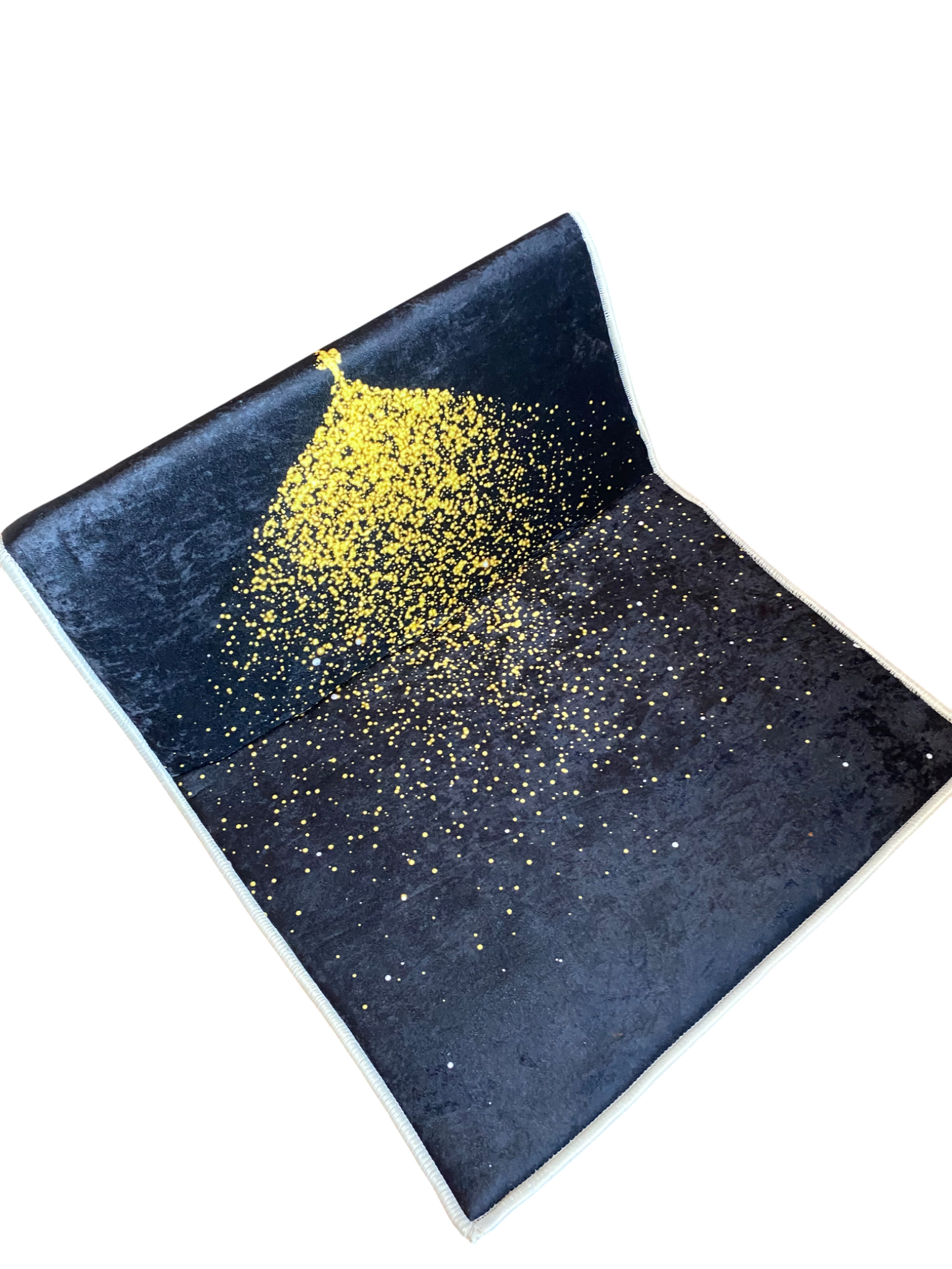 Sırt Destekli Katlanabilir Ortopedik Seyahat Seccade – Süngerli, Diz Ağrıtmaz, Ortopedik