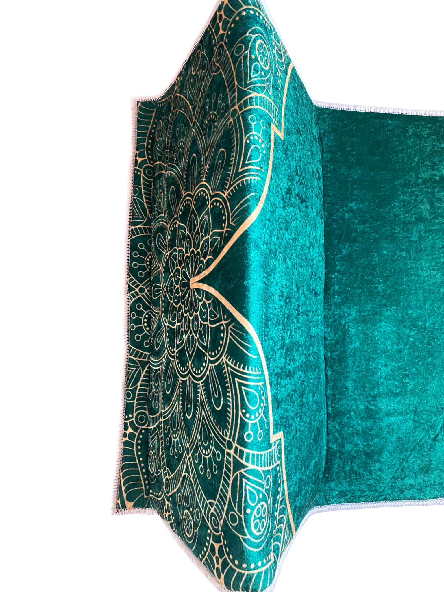 Sırt Destekli Katlanabilir Ortopedik Seyahat Seccade – Süngerli, Diz Ağrıtmaz