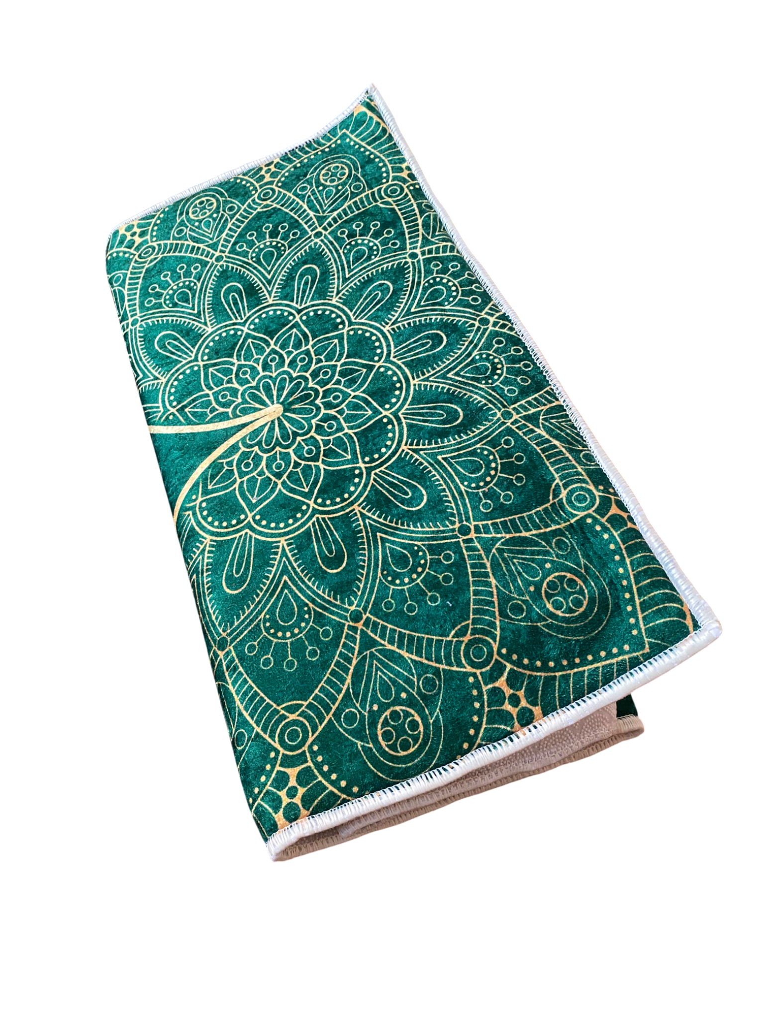 Sırt Destekli Katlanabilir Ortopedik Seyahat Seccade – Süngerli, Diz Ağrıtmaz