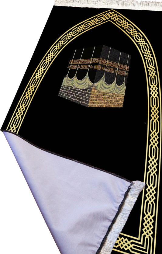 Light Slim Prayer Rug Foldable Janamaz Muslim Sejadah Islamic Gift