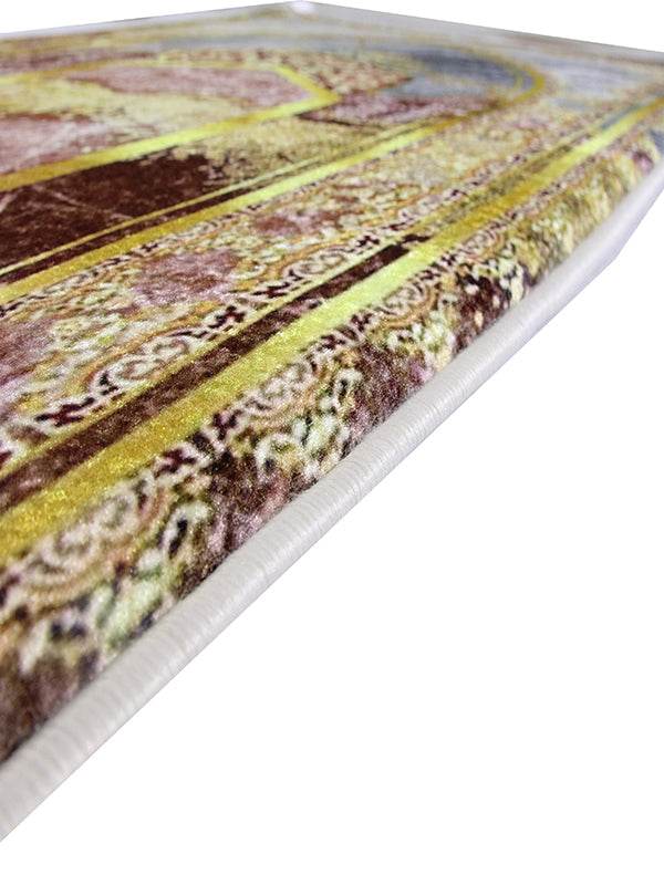 İsme Özel 3 CM Süngerli Ortopedik Seccade – Kaymaz Kadife 70x120cm - Carpetella