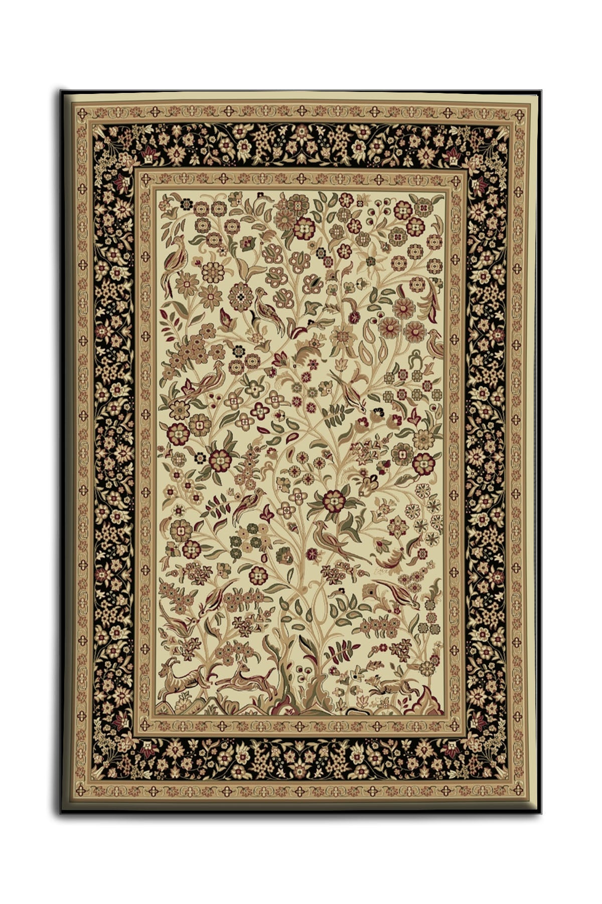 Foam Padded Soft Thick Area Rug Carpet Anti-Slip Home Decor Area Mat Polyester Velvet (Kopya)