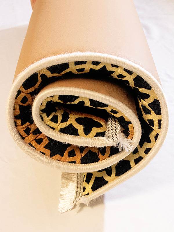 Gold Kabeli Kadife Ortopedik Seccade - İsme Özel 3 CM Süngerli - Carpetella