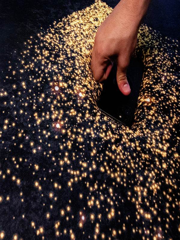 3 CM Süngerli Ortopedik Seccade - Hilal Gold Lüks Ortopedik Kadife - Carpetella