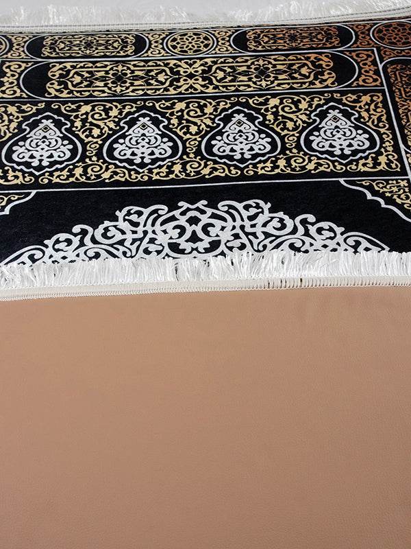 Kabe Desenli İsme Özel 3 CM Süngerli Ortopedik Seccade - Carpetella