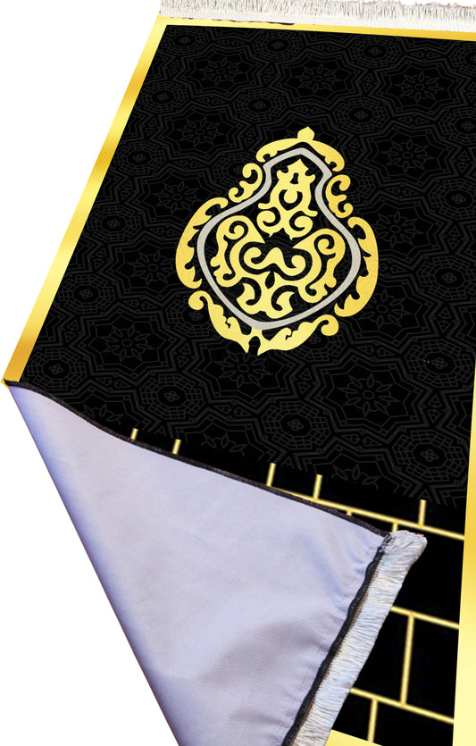 Light Slim Prayer Rug Foldable Janamaz Muslim Sejadah Islamic Gift